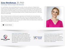 Tablet Screenshot of drlisastrohman.com